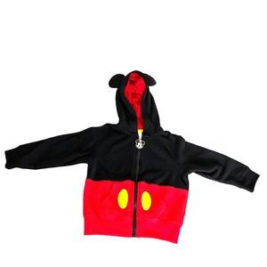 Disney Mickey Mouse Hoodie With Ears Boys Sz 4 Gently used